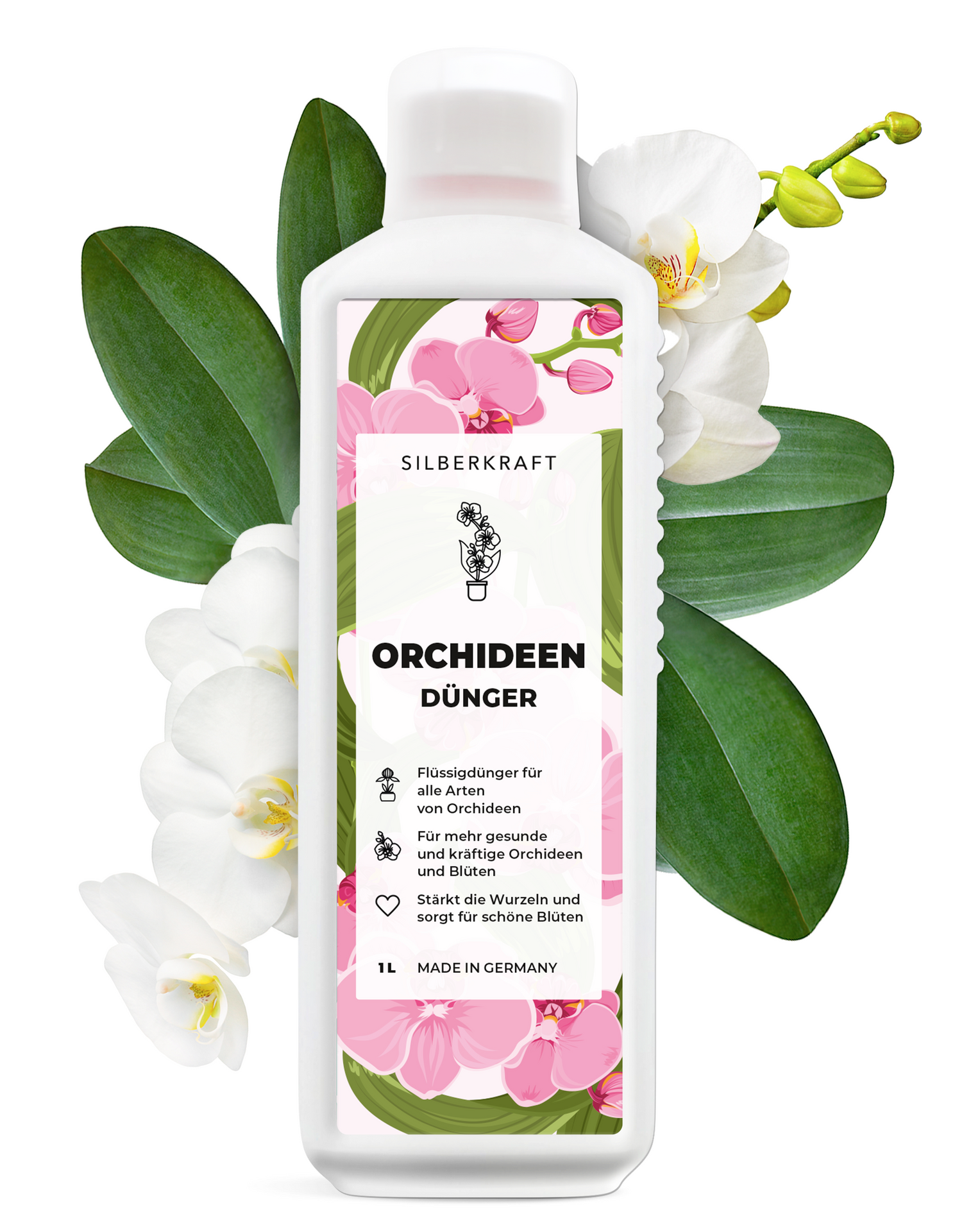orchideen düngen natürlich Orchideendünger - Mineralischer NPK Flüssigdünger mit Stickstoff