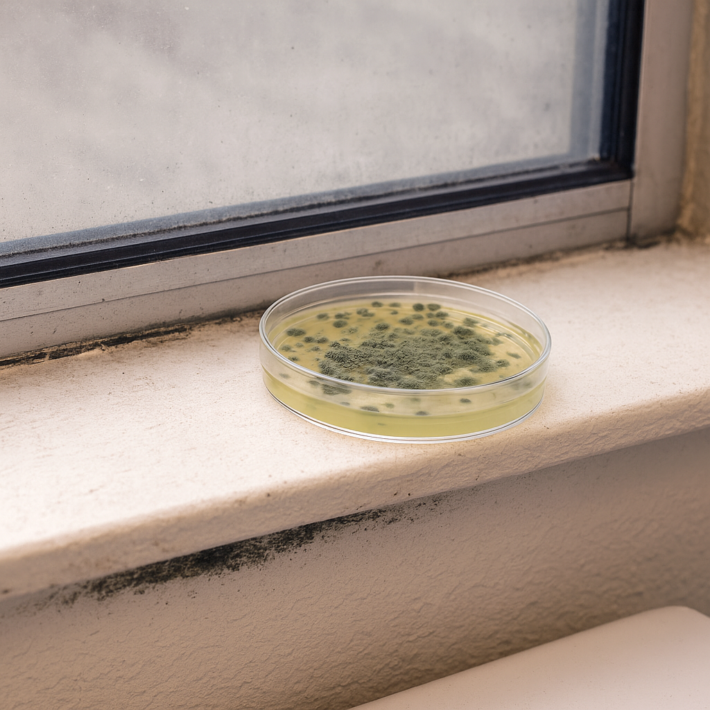 Schimmeltest Raumluft XXL – 10x Schimmel Selbsttest für Zuhause