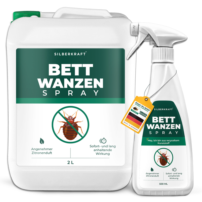 Anti Bettwanzen Spray - Bettwanzenspray - Silberkraft
