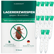 Lagererzwespen gegen Brotkäfer, Tabakkäfer, Kugelkäfer, Messingkäfer