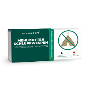 Mehlmottenschlupfwespen - Schlupfwespen gegen Mehlmotten - Silberkraft