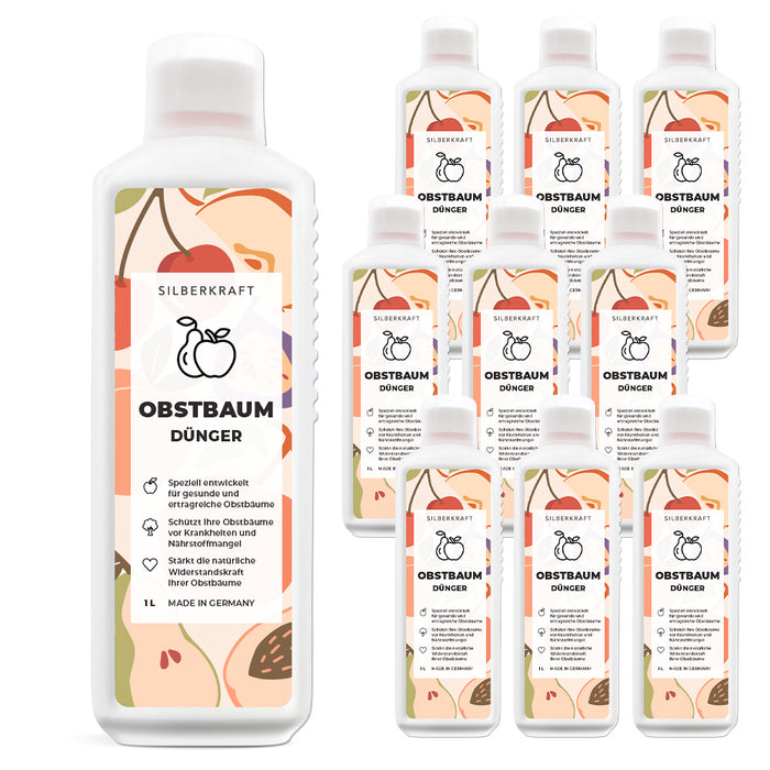 Obstbaumdünger - Mineralischer NPK Flüssigdünger mit Stickstoff - Dünger für Obstbäume - Apfelbäume und Kirschbäume düngen