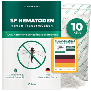 SF Nematoden zur Bekämpfung von Trauermücken für Zimmerpflanzen - Silberkraft