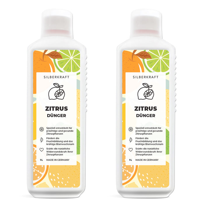 Zitrusdünger - Mineralischer NPK Flüssigdünger mit Stickstoff - Dünger für Zitruspflanzen - Zitronenbaum düngen