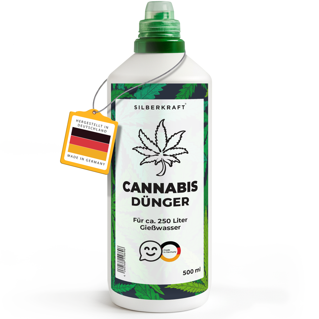 Cannabis Dünger für schnelles & gesundes Wachstum| Flüssig & Mineralisch —  Silberkraft