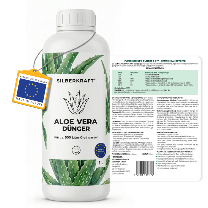 Aloe-Vera-Dünger - Silberkraft