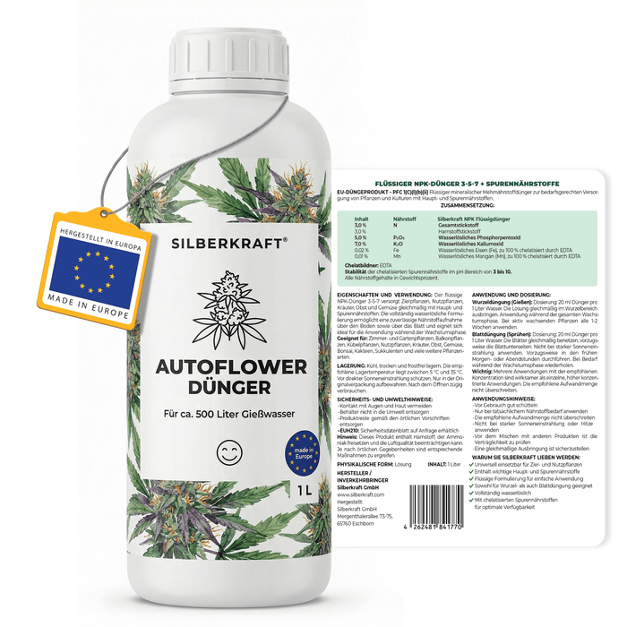 Autoflower-Dünger - Silberkraft