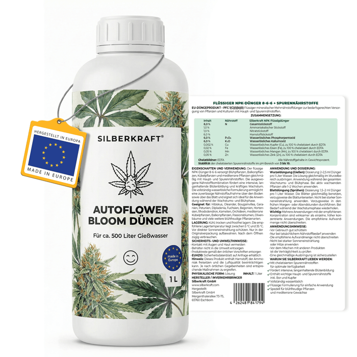 Autoflower-Bloom-Dünger - Silberkraft