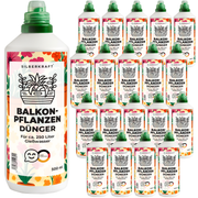 Balkonpflanzendünger – Mineralischer NPK Flüssigdünger mit Stickstoff – Dünger für Balkonpflanzen – Blumenkasten- & Kübelpflanzen-Dünger