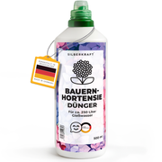 Bauernhortensiendünger – Mineralischer NPK Flüssigdünger mit Stickstoff – Dünger für Bauernhortensien – Blütenhortensien-Dünger