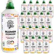Blumendünger – Mineralischer NPK Flüssigdünger mit Stickstoff – Dünger für Blühpflanzen & Gartenblumen – Universeller Blühpflanzen-Dünger