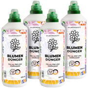 Blumendünger – Mineralischer NPK Flüssigdünger mit Stickstoff – Dünger für Blühpflanzen & Gartenblumen – Universeller Blühpflanzen-Dünger