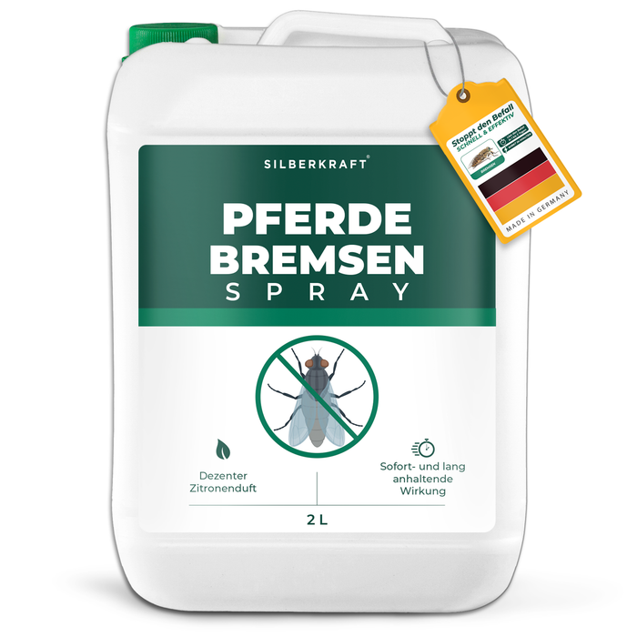 Bremsen-Spray für Pferde - Silberkraft