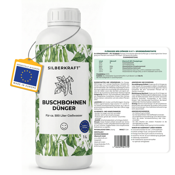 Buschbohnen-Dünger - Silberkraft