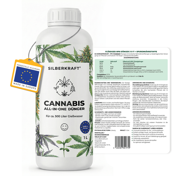Cannabis-All-In-One-Dünger - Silberkraft