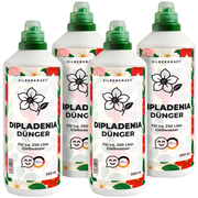 Dipladeniadünger – Mineralischer NPK Flüssigdünger mit Stickstoff – Dünger für Dipladenia (Mandevilla) – Balkon- & Kletterpflanzen-Dünger