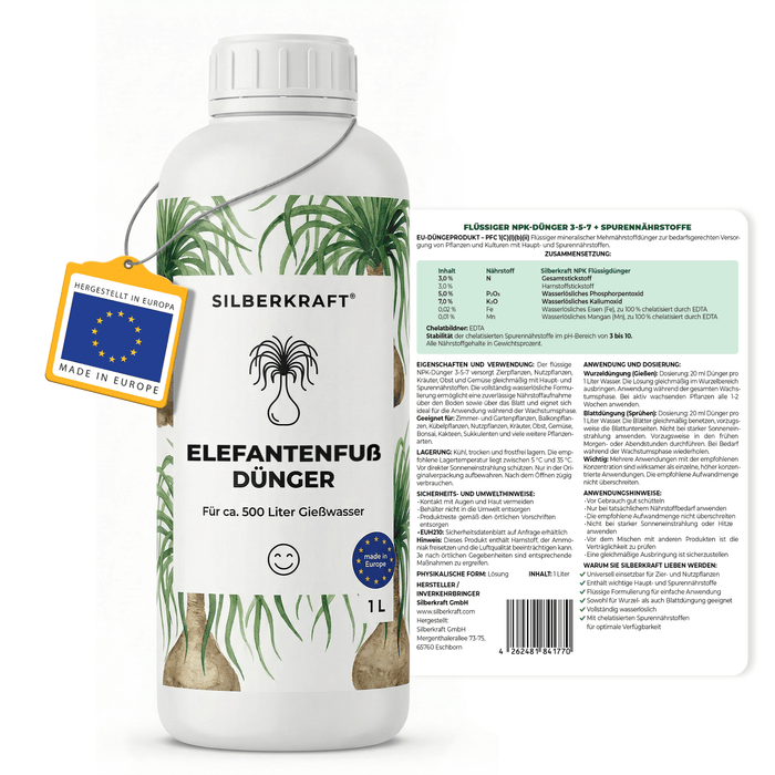 Elefantenfuß-Dünger - Silberkraft