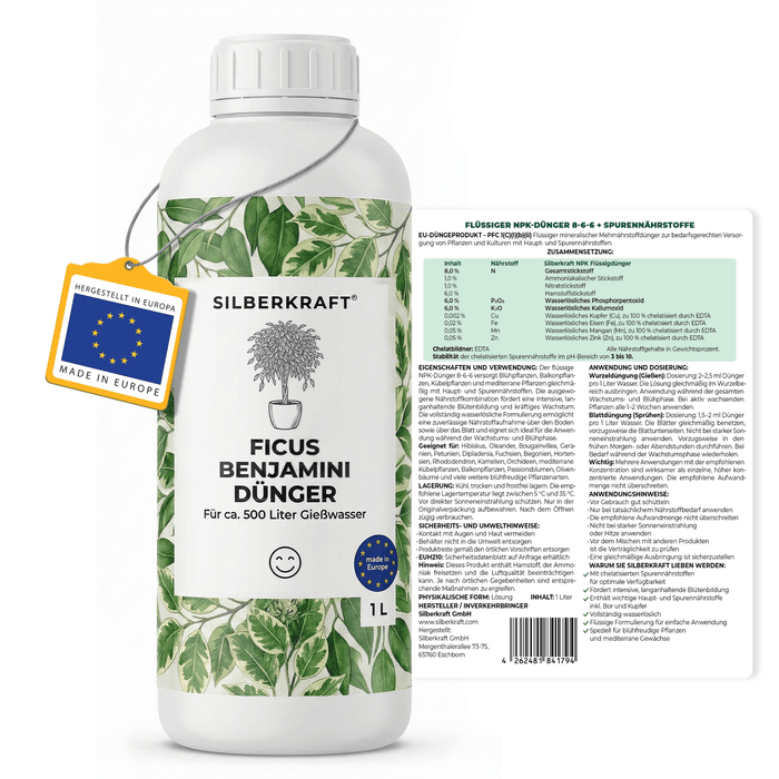 Ficus-Benjamini-Dünger - Silberkraft