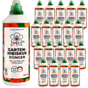 Gartenhibiskusdünger – Mineralischer NPK Flüssigdünger mit Stickstoff – Dünger für Gartenhibiskus – Ziersträucher-Dünger