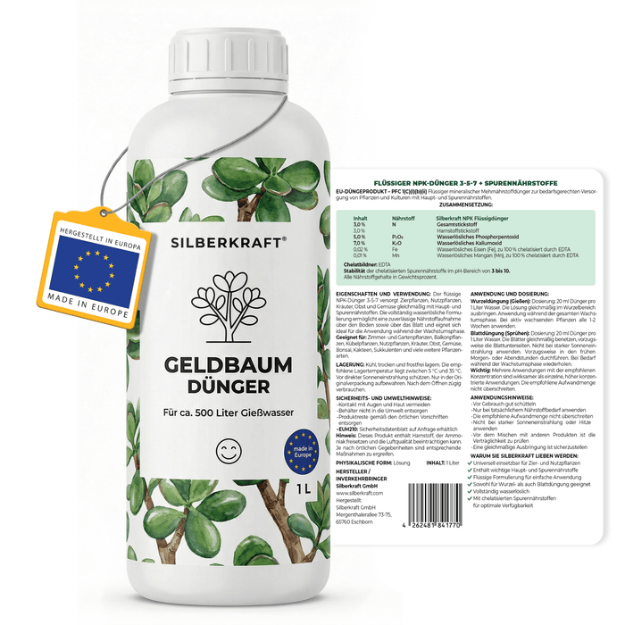 Geldbaum-Dünger - Silberkraft