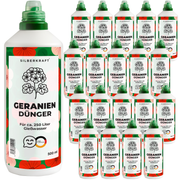 Geraniendünger – Mineralischer NPK Flüssigdünger mit Stickstoff – Dünger für Geranien (Pelargonien) – Balkonpflanzen-Dünger