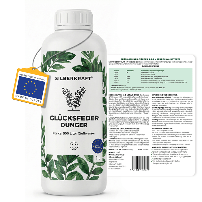 Glücksfeder-Dünger - Silberkraft