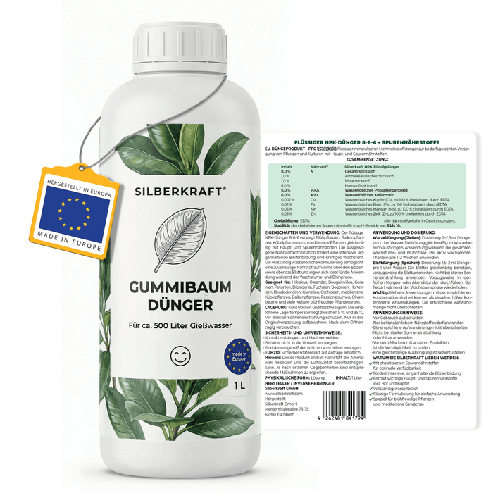 Gummibaum-Dünger - Silberkraft