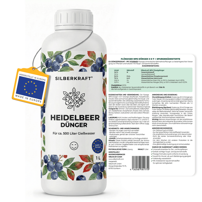 Heidelbeerdünger - Silberkraft