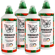 Hibiskusdünger – Mineralischer NPK Flüssigdünger mit Stickstoff – Dünger für Hibiskus – Gartenhibiskus- & Zimmerhibiskus-Dünger