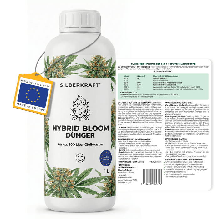 Hybrid-Bloom-Dünger - Silberkraft