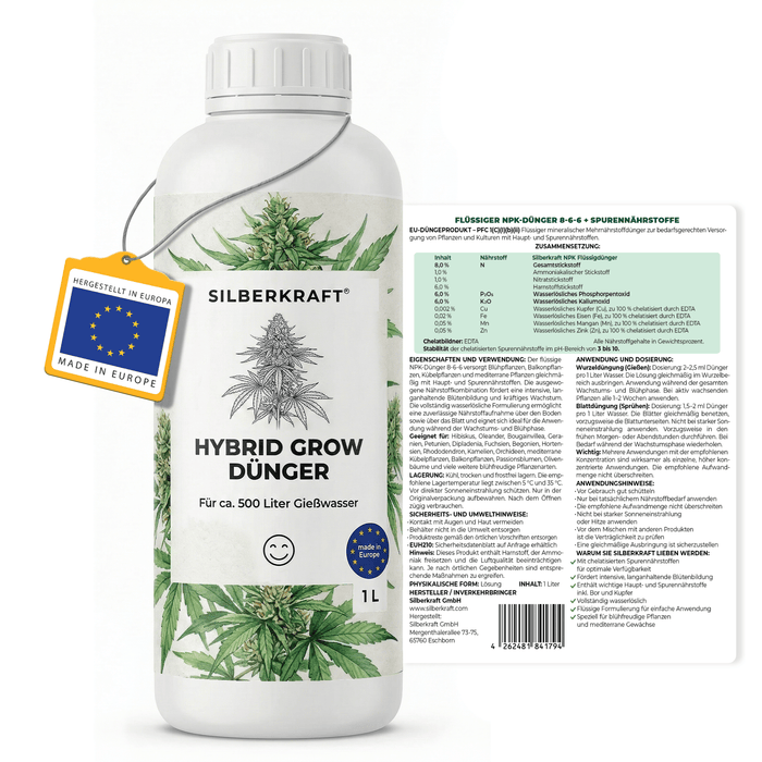 Hybrid-Grow-Dünger - Silberkraft