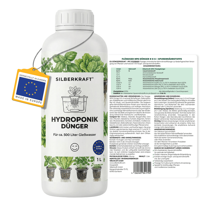 Hydroponik-Dünger - Silberkraft