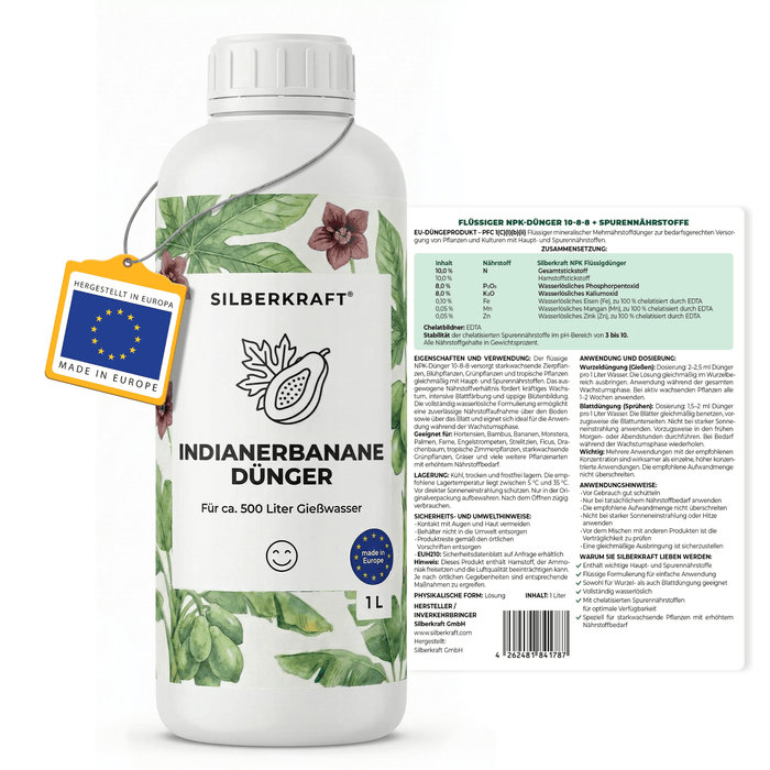 Indianerbanane-Dünger - Silberkraft