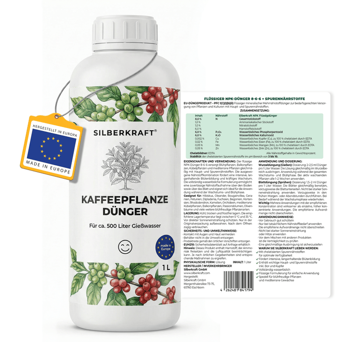Kaffeepflanze-Dünger - Silberkraft