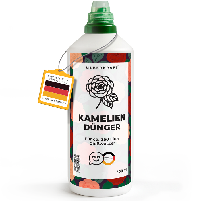 Kameliendünger – Mineralischer NPK Flüssigdünger mit Stickstoff – Dünger für Kamelien – Moorbeetpflanzen-Dünger