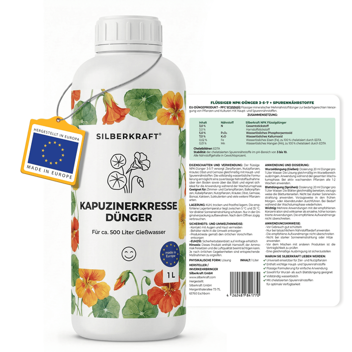 Kapuzinerkresse-Dünger - Silberkraft