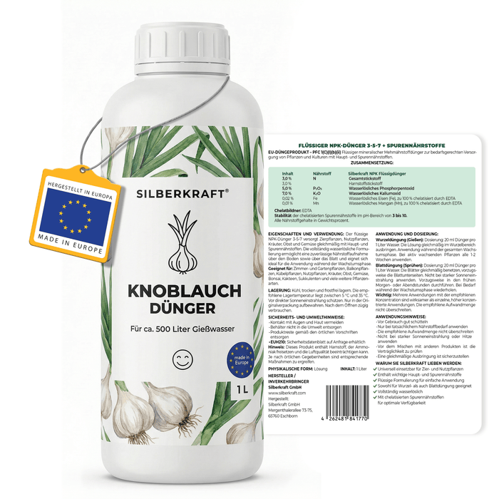 Knoblauchdünger - Silberkraft