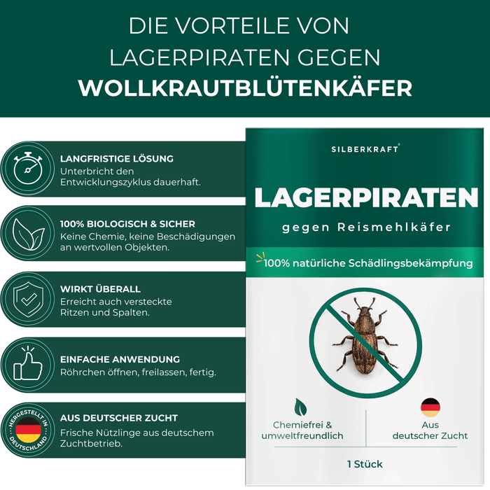 Silberkraft Lagerpiraten gegen Reismehlkäfer Produktbilder