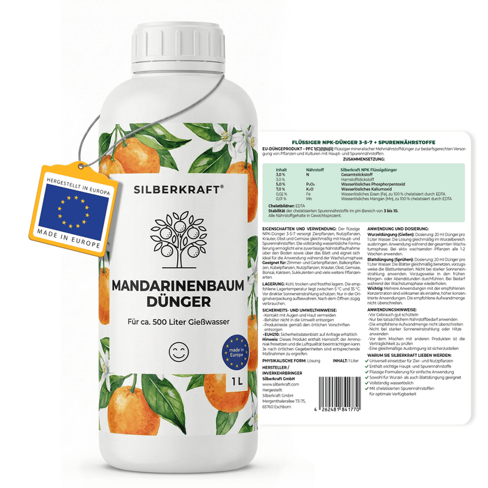 Mandarinenbaum-Dünger - Silberkraft