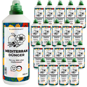 Mediterrandünger – Mineralischer NPK Flüssigdünger mit Stickstoff – Dünger für mediterrane Pflanzen – Zitruspflanzen- & Kübelpflanzen-Dünger
