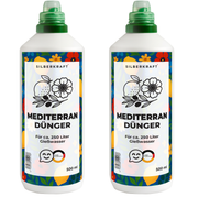 Mediterrandünger – Mineralischer NPK Flüssigdünger mit Stickstoff – Dünger für mediterrane Pflanzen – Zitruspflanzen- & Kübelpflanzen-Dünger