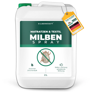 Milbenspray für Matratzen & Textil - Milben im Bett vertreiben