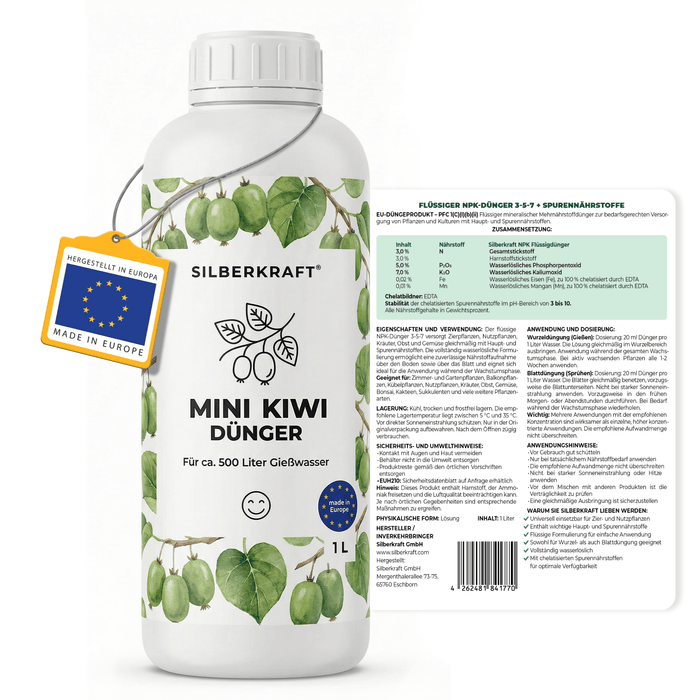 Mini-Kiwi-Dünger - Silberkraft