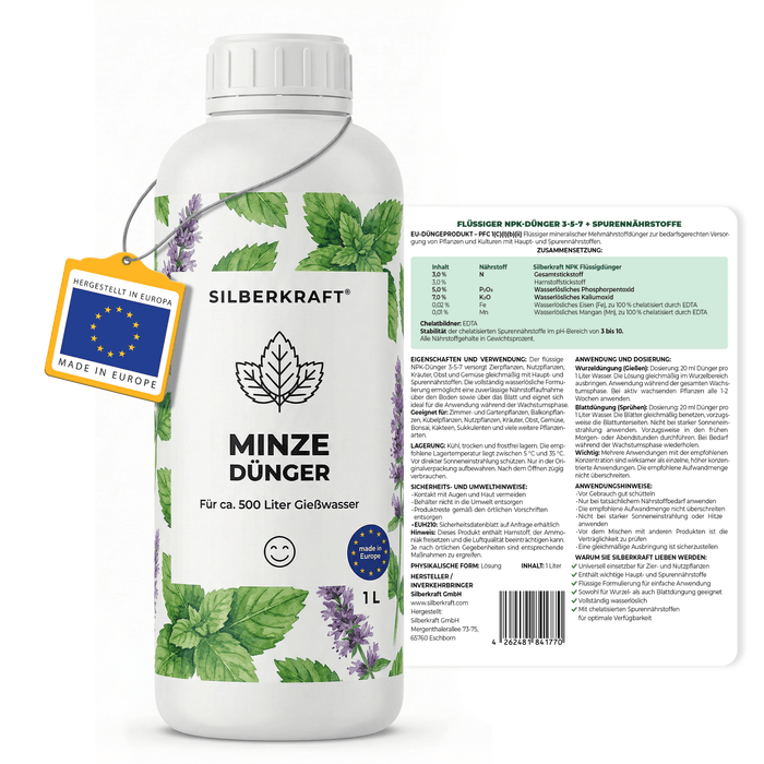 Minze-Dünger - Silberkraft