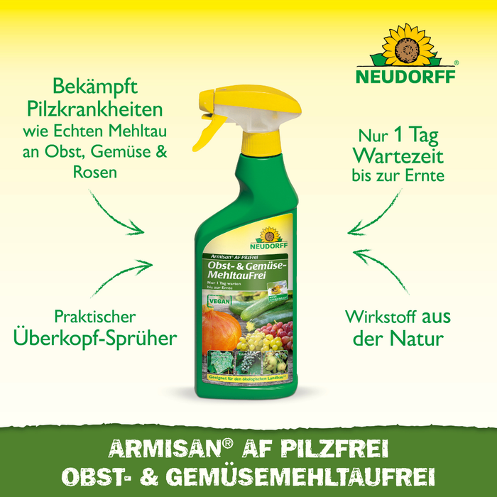 Neudorff Armisan AF PilzFrei Obst- und Gemüse MehltauFrei - Silberkraft