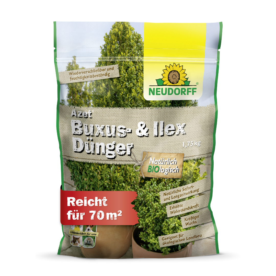 Neudorff Azet Buxus- & Ilex Dünger Groß — Silberkraft