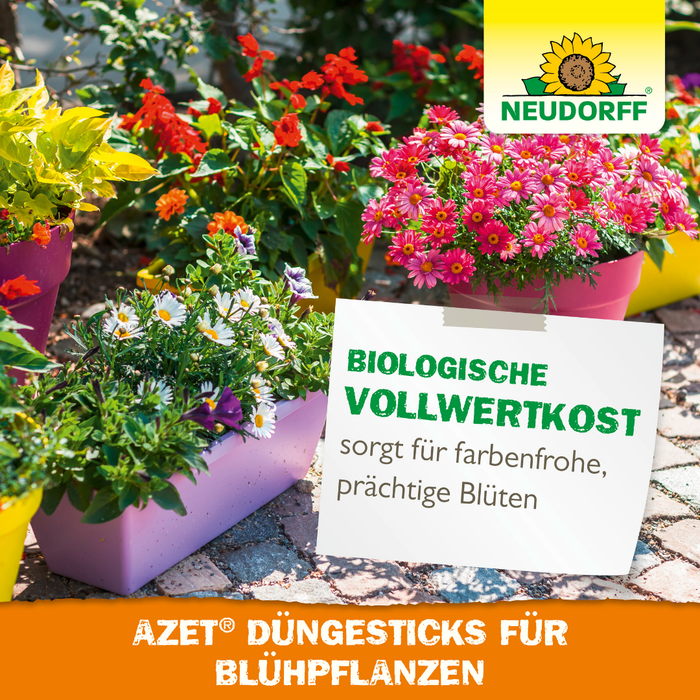 Neudorff Azet DüngeSticks für Blühpflanzen - Silberkraft