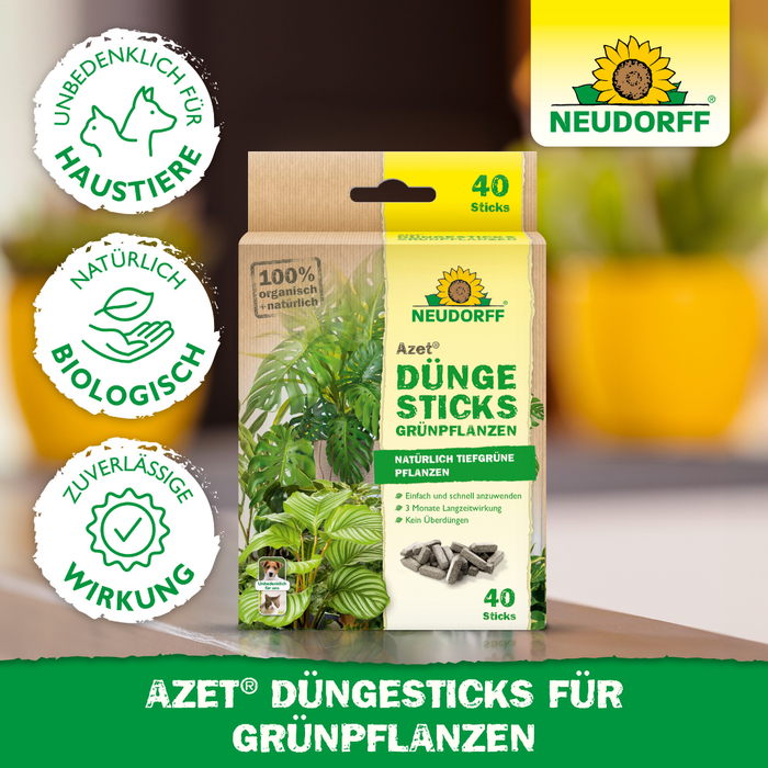 Neudorff Azet DüngeSticks für Grünpflanzen - Silberkraft