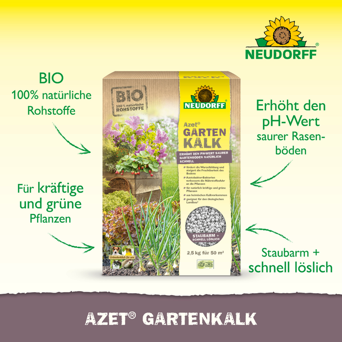 Neudorff Azet GartenKalk - Silberkraft