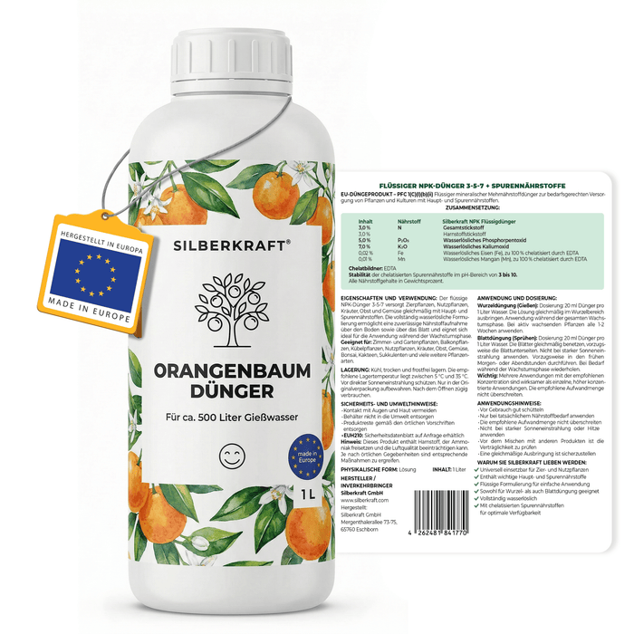 Orangenbaum-Dünger - Silberkraft